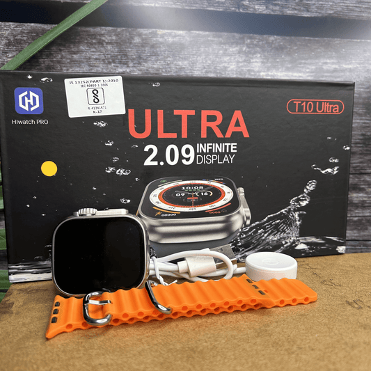 Amera T10 Ultra Smartwatch Sleek Design Metal Body