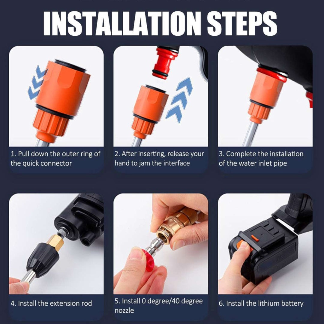 High Pressure Washer 48V Rechargeable