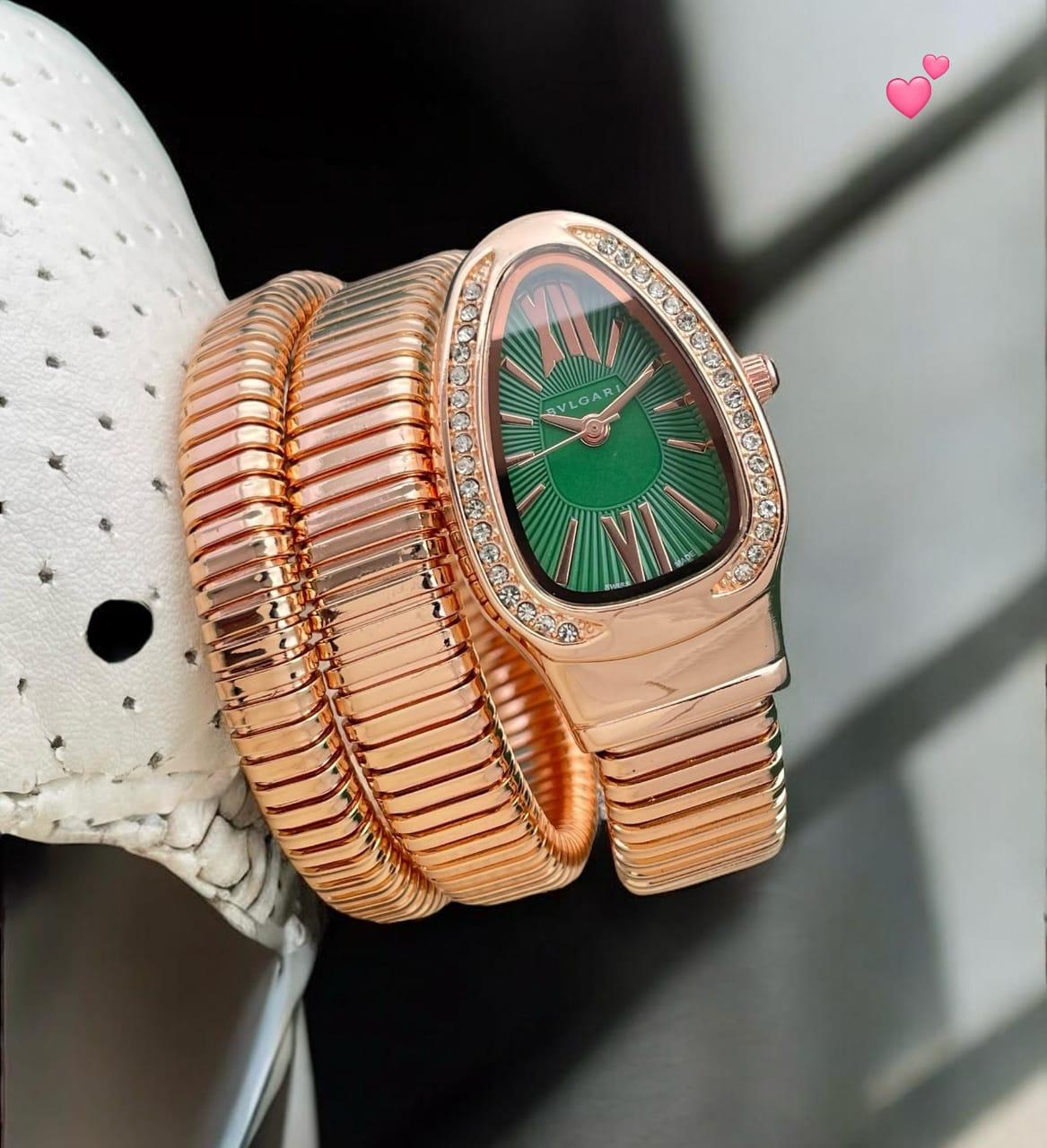 BVLGARI Ladies Snake Design Watch