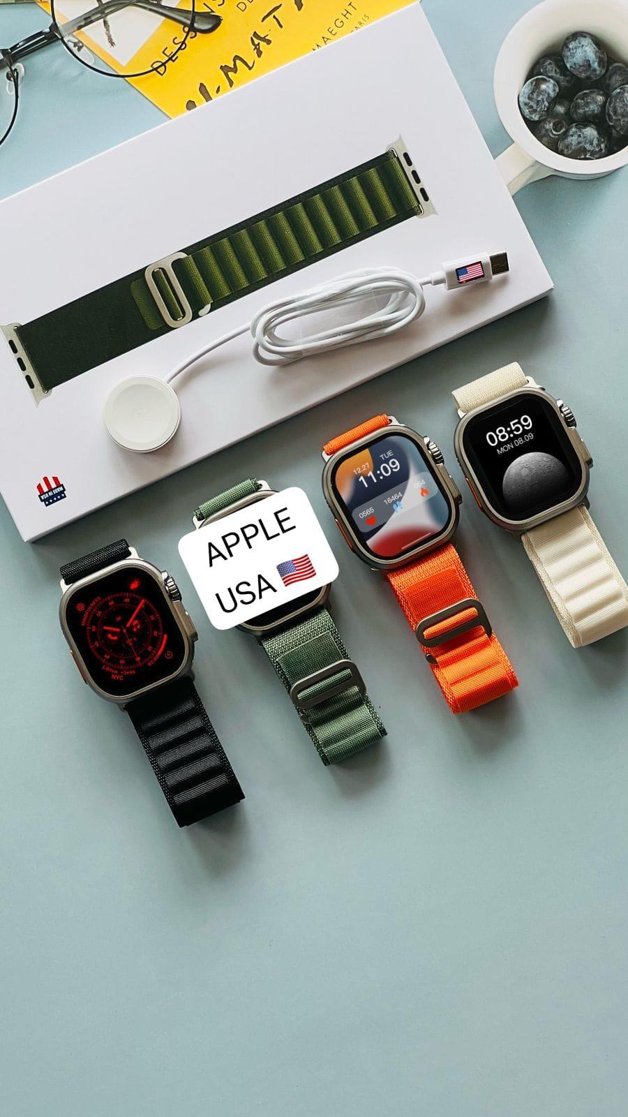 Watch Ultra 2 - USA EDITION GPS | COMPASS | 1:1 BT CALLING 2025