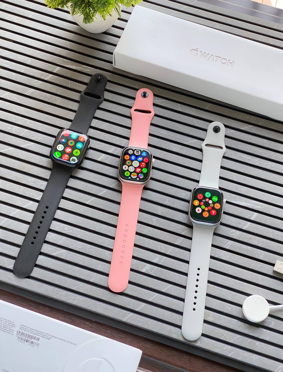 Series 10 Edge - ON/OFF Logo - Extra Strap FREE Inside Box - Master Clone