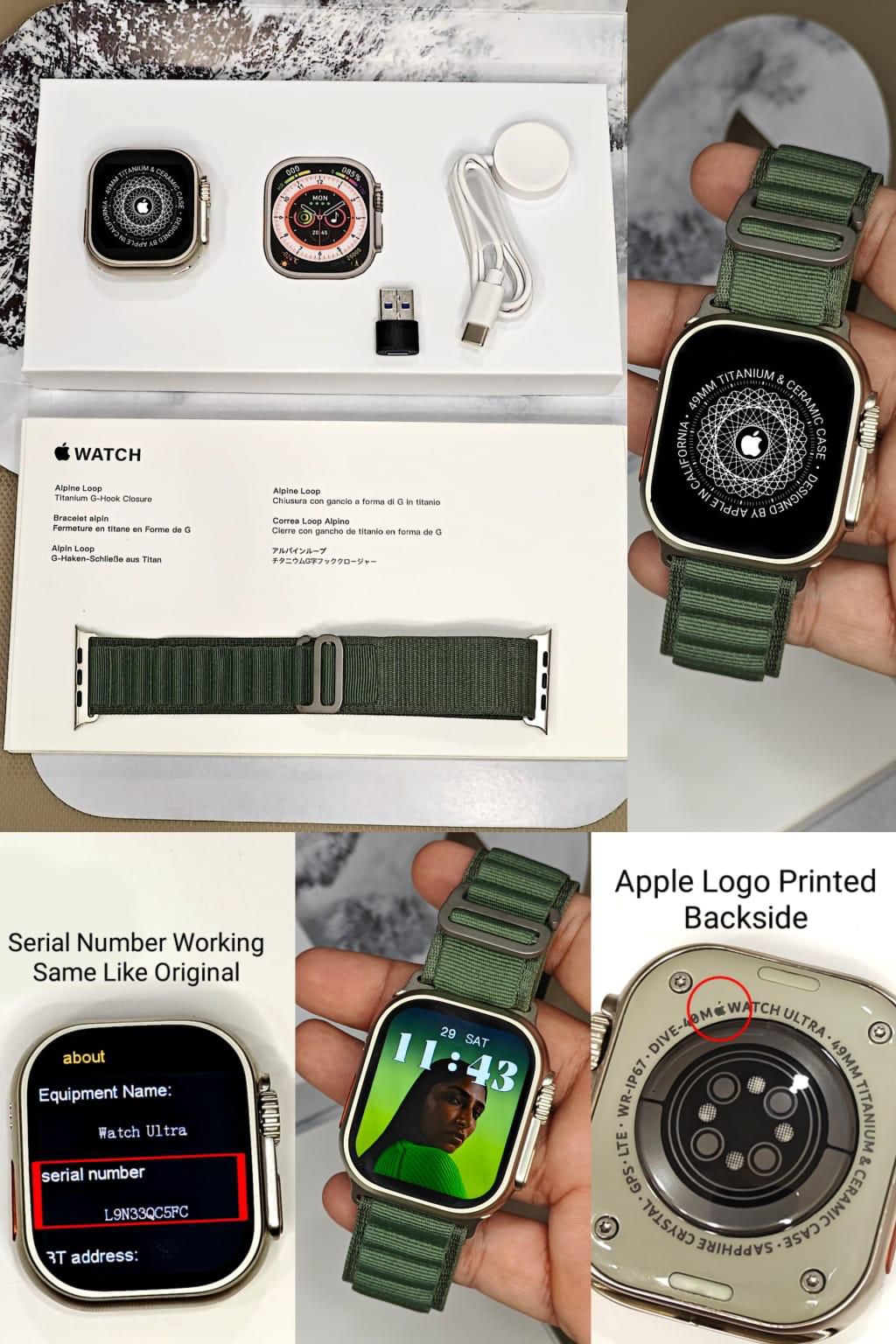 Watch Ultra 2 - USA EDITION GPS | COMPASS | On/Off Logo