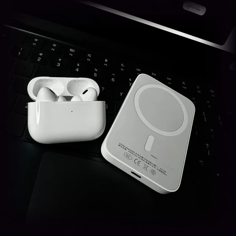 AirPods Pro (2nd Gen) | Wireless Charging | Free MagSafe + Cover | 6 Months Warranty- Type C