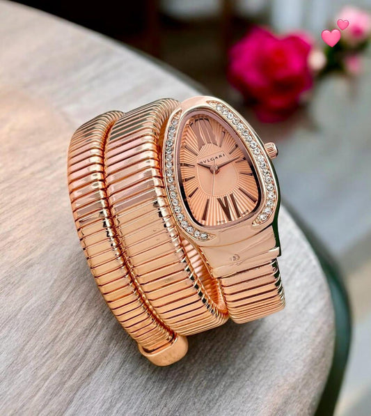 BVLGARI Ladies Snake Design Watch