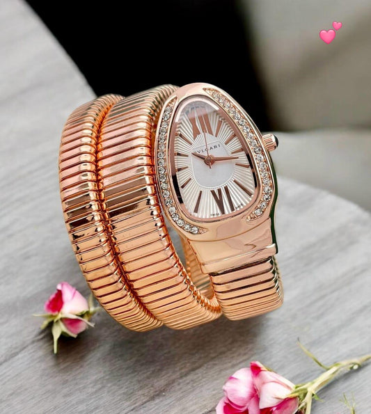 BVLGARI Ladies Snake Design Watch