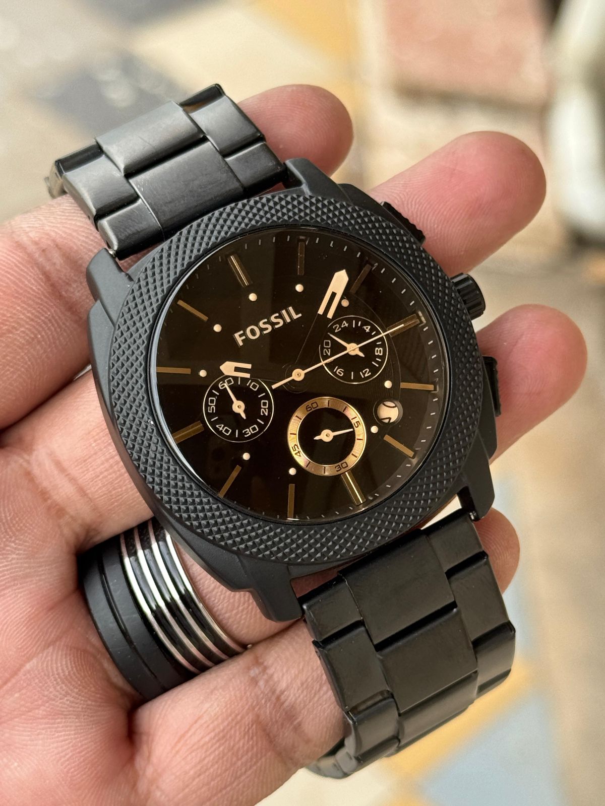 Fossil-FS4656 (Chronograph Watch)