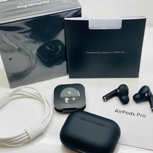 AirPods Pro 2nd Gen (black) – Free Silicone Cover