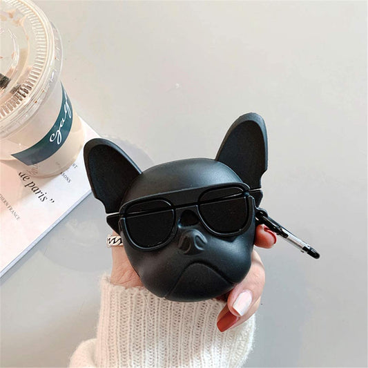 Bull Dog Silicone Case for AirPods Pro Gen 2 – with Keyring