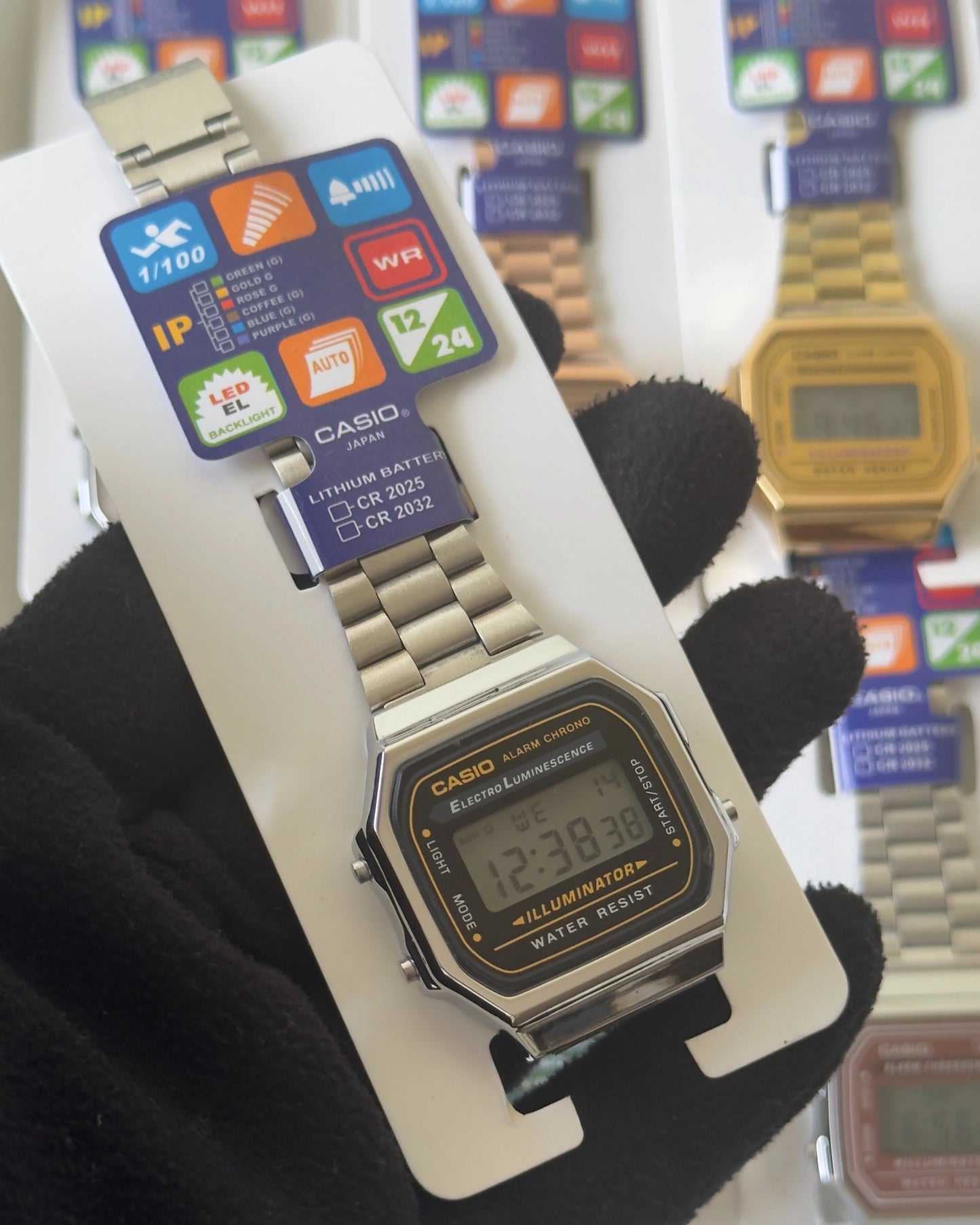 Casio Vintage A168 Unisex (Digital Watch)