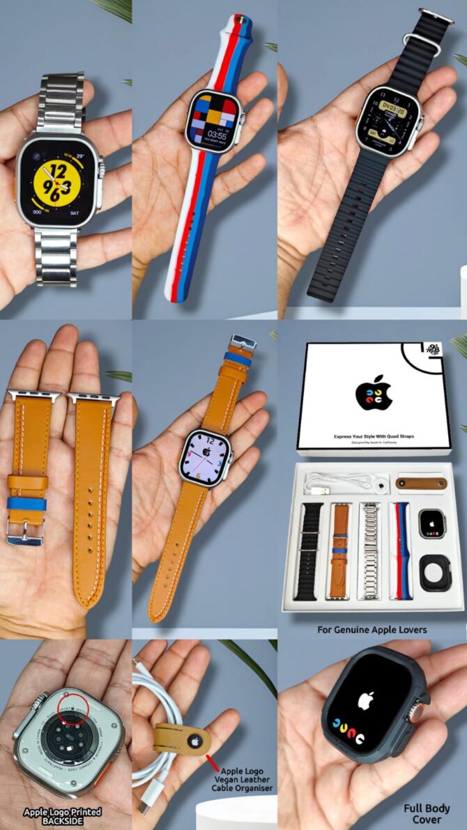 Apple Watch Ultra 2 QuAd With Special Customized Kappa Box - Image 2